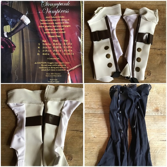 🎉HOST PICK🎉Steampunk  Vampire Costume - Picture 4 of 6